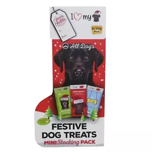 I Love My Dog Festive Dog Treats 3 x 100g - Picture 1 of 5