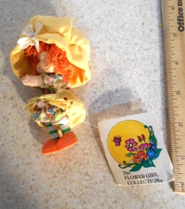 The Flower Girl Collection Vintage 1982 clip doll Korea ITI - Picture 1 of 8