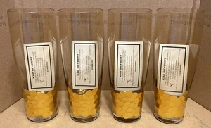 Kim Seybert Paillette Gold Highball Tumblers Set of Four - Picture 1 of 5