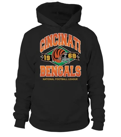 THE BEST CINCINNATI BENGALS CINCINNATI BENGALS VINTAGE UNISEX HOODIE GIFT FAN Cover