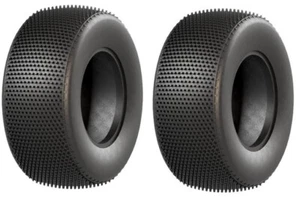 Raw Speed Rewind Short Course Carpet Tire (2pc) Yellow Soft w/Inserts 100515SG - Picture 1 of 1