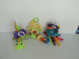 Mary Meyer Baby VERY SOFT YELLOW DUCK , TWO LAMAZE TOY CLEAN - Picture 1 of 14
