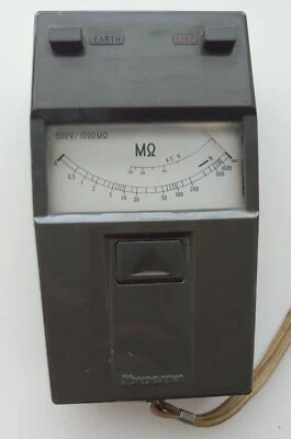 * YOKOGAWA 3213 ANALOGIC INSULATION TESTER MEDIDOR DE AISLAMIENTO - Imagen 1 de 4
