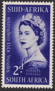 1953 South Africa-SC# 192-Coronation Issue-M-NH - Picture 1 of 2