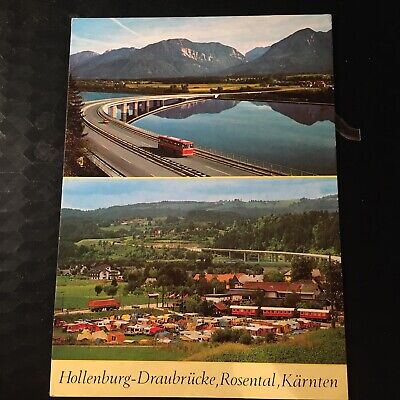 Alte Postkarte Hollenburg-Draubrücke,Rosental,Kärnten  • 2€