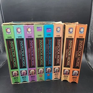 Inspector Morse 8 VHS Mysterys John Thaw Kevin Whately - Picture 1 of 4