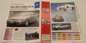 Nissan Skyline GT-R 1994+ (1998 R33 fotos) hoja de especificaciones IMP HOT CARS folleto - Imagen 1 de 2