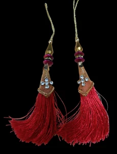 @ Latkan Hanging Tassel For Dress Blouses Lehenga Suits & Art and Craft - Picture 1 of 5