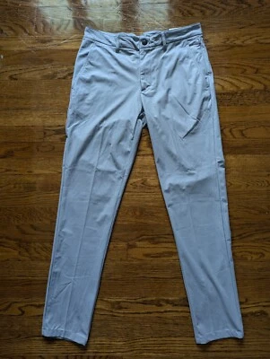 Pantalones de golf Reebok Anchor para hombre 32x32 gris pierna cónica 5 bolsillos atléticos elásticos Foto 1 de 4