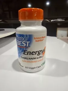 Doctor's best enegy+ supports energy levels veggie 60 caps free shipping. - Picture 1 of 2