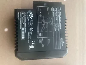EMERSON DELTAV KJ3222X1-BA1 AI CARD 8 CHANNELS 4-20 MA HART SERIES 2 KJ3222X1BA1 - Picture 1 of 2