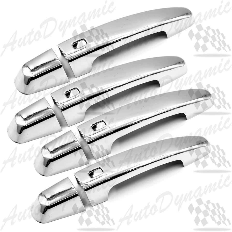 FOR 2015 2016 2017 CHEVROLET VOLT CHROME DOOR HANDLE COVER COVERS W/SMART HOLE Foto 1 de 1