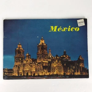 Vintage Mexiko-Stadt Besucher Reiseführer Informationsheft Reise Souvenir - Bild 1 von 6