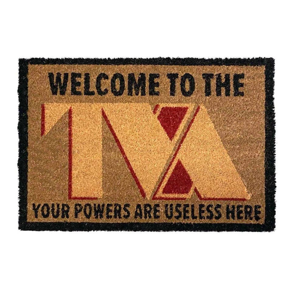 Loki - TVA Time Variance Authority - Marvel Coir Door Mat - Official Licensed - Image 1 of 4