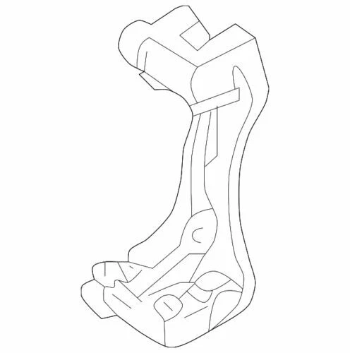 Genuine GM 1997-2005 Cadillac Chevrolet Base Disc Brake Caliper Bracket 18029829 - Image 1 of 2