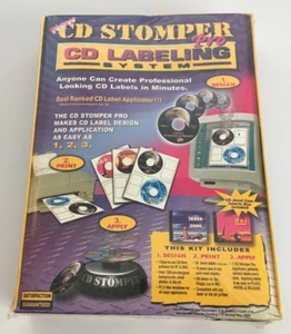 CD Stomper Pro CD Labeling System Kit PC Software (Seal Tear) - Picture 1 of 2