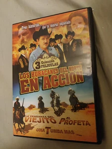 LOS HURACANES DEL NORTE EN ACCION * 3 COLECCION PELICULAS DVD - Picture 1 of 2