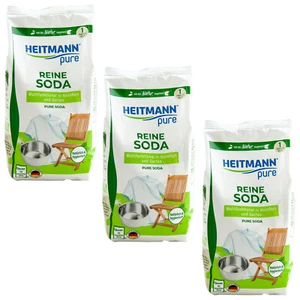 Heitmann pure REINE SODA 3 x 500 g für Haushalt und Garten -lebensmittelgerecht - Bild 1 von 1