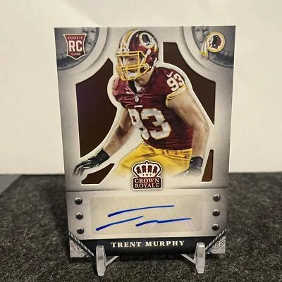 2014 Panini Crown Royale Trent Murphy S-TM Rookie Signatures Bronze #/99 - Image 1 of 2