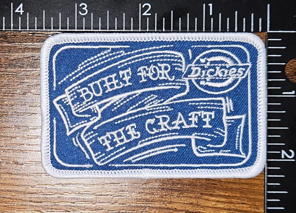 Dickies Built for the Craft Clothing Hat Patch - Image 1 of 1
