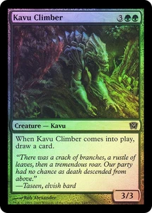 MTG FOIL Kavu Climber  - 9th Edition #249 - Picture 1 of 1
