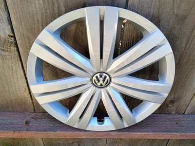 2015-2018 大众大众捷达 16 英寸银色车轮盖轮毂盖 5C0.601.147.E — 第 1/4 张图片