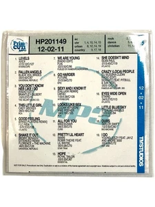 Taylor Swift Ours Prime Cuts Radio DJ Promo MP3 CD Dec 2 2011 Rare Collectible - Picture 1 of 3