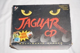 Atari Jaguar CD Console System Complete in Box CIB Tested