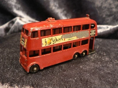 LONDON TROLLY BUS, Doppeldecker,  zur Restauration, MATCHBOX 1 - 75: Nr. 56 - Bild 1 von 4