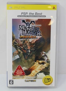 Monster Hunter Portable 1 Playstation PSP Best Japanese Video Game Complete CIB - Picture 1 of 3