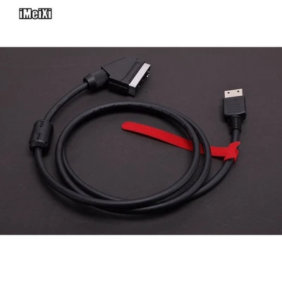 High Quality Dreamcast to SCART RGBS Adapter Cable with Brass Pins for SEGA - Image 1 of 2