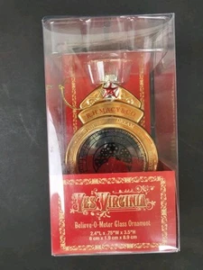 MACY'S "Yes Virginia" Believe-O-Meter 3.5" Glass Christmas Ornament w/ Box - Picture 1 of 8