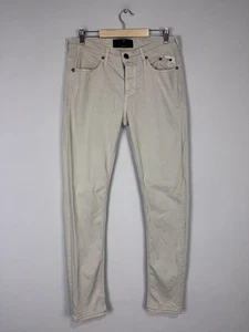Blue de Genes PO10910 White Made in Italy Repi Calibrone Tapered Jeans Gr. 30/32 - Bild 1 von 21