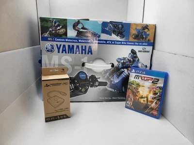 PS4 PLAYSTATION 4 MXGP 2  & YAMAHA MS-1 MOTORCROSS MOTORCYCLE CONTROLLER NEW - Image 1 of 4