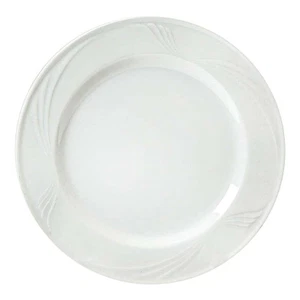 Flacher Teller Caprera Weiß Aus Porzellan Ø 26 Cm - Saturnia - Restaurant - Bild 1 von 1