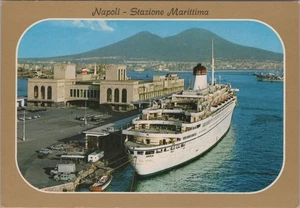 Italy Postcard - Napoli Sea Station   SW17398 - Picture 1 of 1