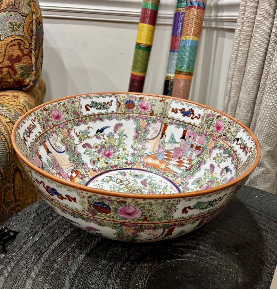 乾隆标记切入中国古董碗| eBay