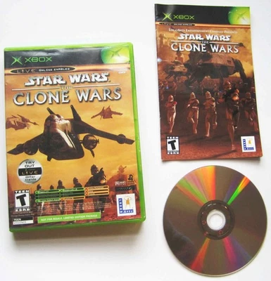 Star Wars: The Clone Wars + Tetris Worlds Xbox 2003 With Manuals Complete Tested - Image 1 of 2