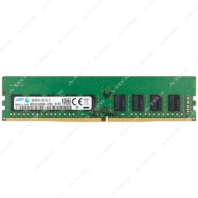 Samsung 8GB DDR4 2133 MHz PC4-17000 ECC UDIMM Server Memory RAM M391A1G43DB0-CPB - Image 1 of 2