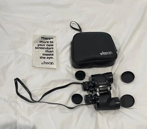 Jason Model 1140 Mercury 7x35 Extra Wide Angle Binoculars with Case - Picture 1 of 4