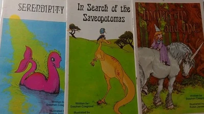 Serendipity Books In Search of the Saveopotomas Morgan & Me 1974 1st PB lot of 3 - Image 1 of 4