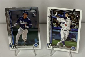 2025 Topps Chrome Base Hyeseong Kim RC Los Angeles Dodgers #152/ Base RC /ASG RC - Picture 1 of 2