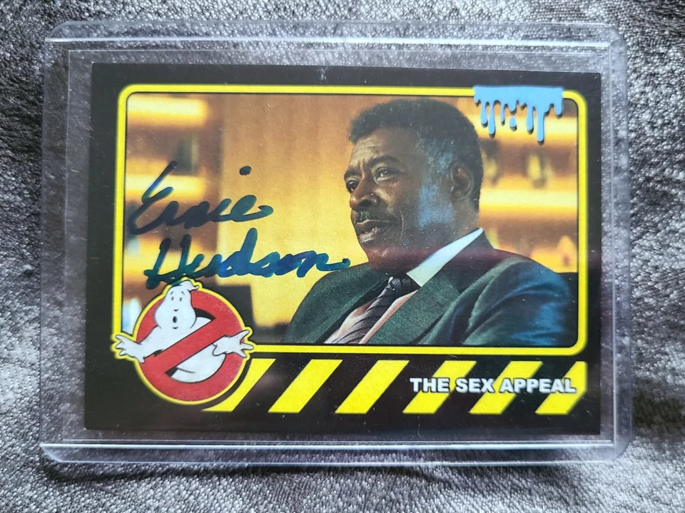 Ghostbusters: загробная жизнь Эрни Хадсон в роли Уинстона Зеддемора подписанная коллекционная карта  - Изображение 1 из 2