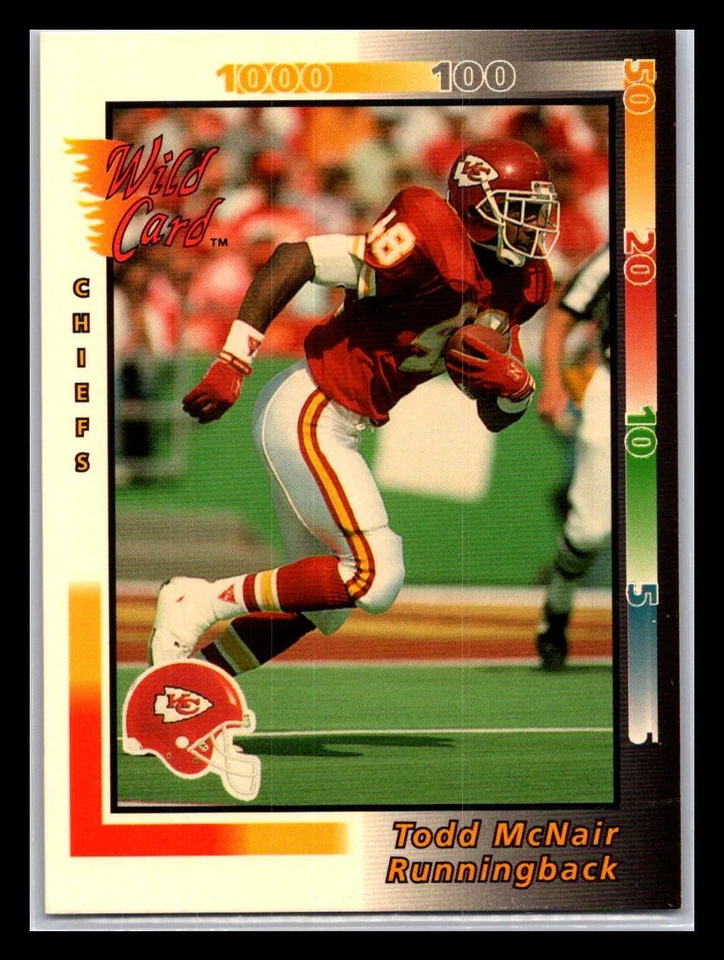 1992 Wild Card Football #231 - 460 - Pick Your Card! - Image 1 of 1