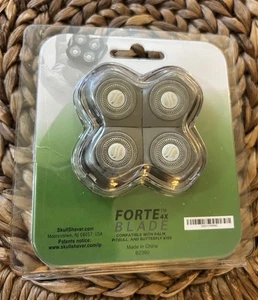 Forte 4X Klinge Ersatz kompatibel Handfläche, Pitbull & Butterfly Kiss Skullshaver - Bild 1 von 3