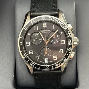 Victorinox Swiss Army Reloj Hombre Cronógrafo y TAQUÍMETRO Cuarzo - Caja Original - Imagen 1 de 12