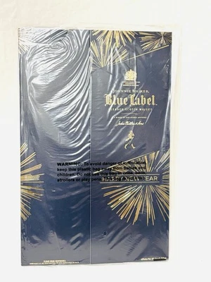 ¡Nuevo! Johnnie Walker Etiqueta Azul Escocés Feliz Año Nuevo Caja Regalo Manga Foto 1 de 2