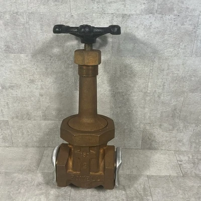 2" BRONZE  150# THREADED RISING-STEM POWELL GATE VALVE  (FIG.2714) - Image 1 of 4