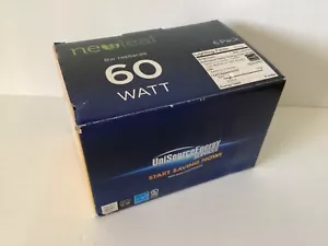 NEW LEAF LED LIGHT BULBS 8W REPLACES 60 WATT 6 PACK - Picture 1 of 1