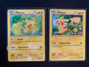 Pikachu 27/111 & 26/83  Pokemon Cards - Picture 1 of 2